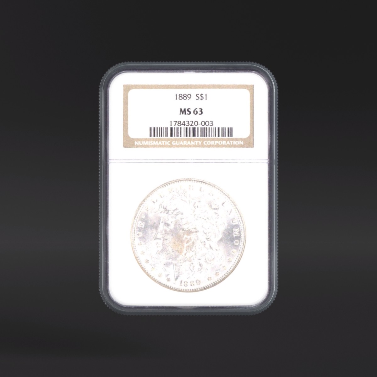 1889 One Dollar NGC MS63 - US NGC MS63